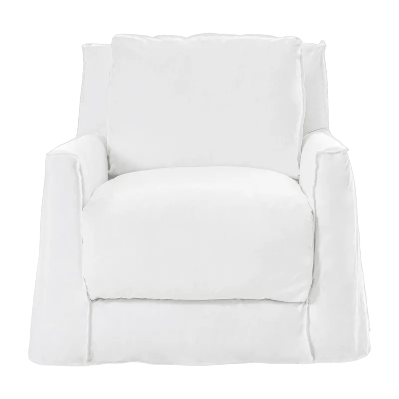 Fauteuil blanc Loll 05 - Gervasoni - The Cool Republic
