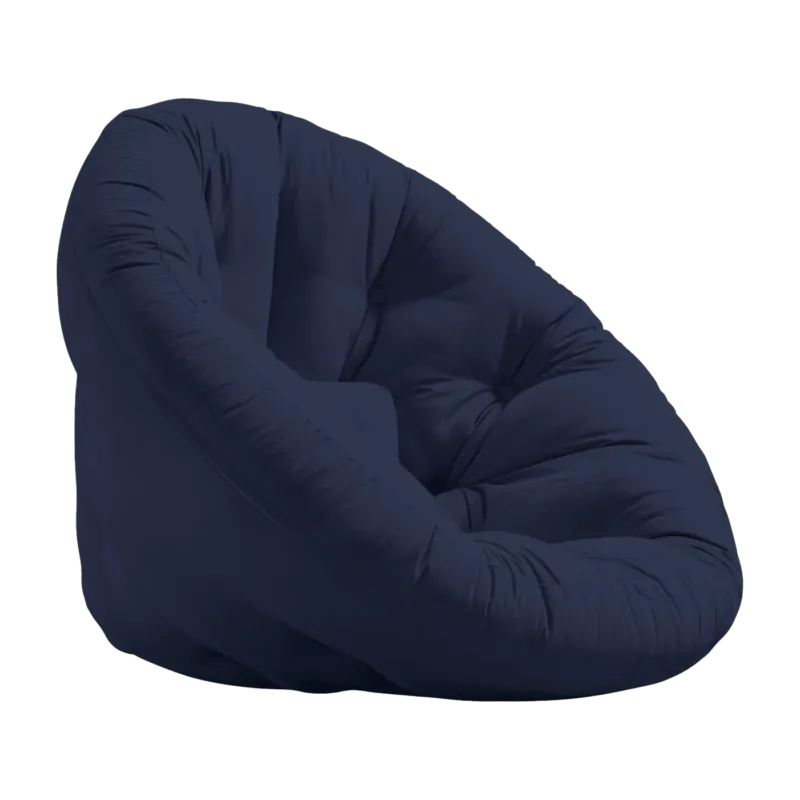 Fauteuil bleu marine Nido - Karup Design - The Cool Republic