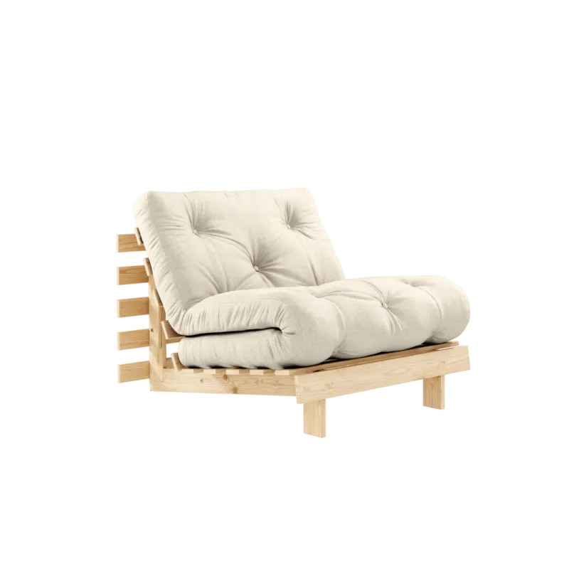 Fauteuil convertible en lin 90 Roots - Karup Design - The Cool Republic
