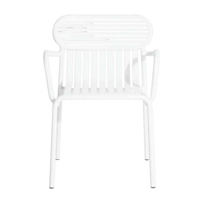 Fauteuil de jardin blanc Week-End - Petite Friture - The Cool Republic