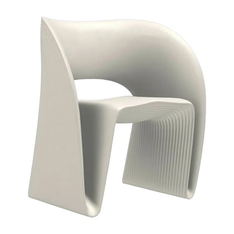 Fauteuil design blanc Raviolo - Magis - The Cool Republic