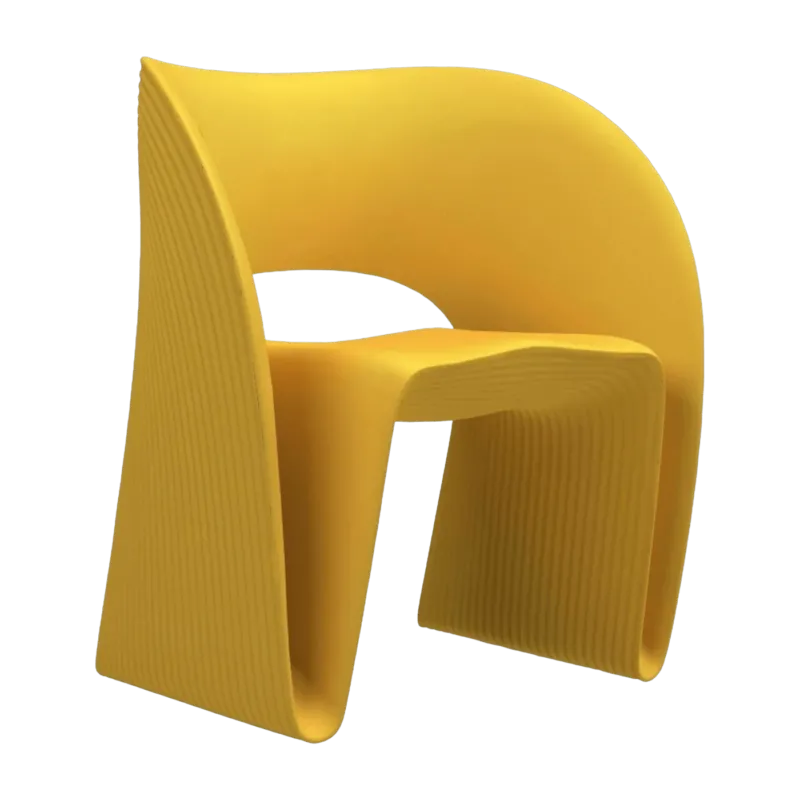 Fauteuil design jaune Raviolo - Magis - The Cool Republic