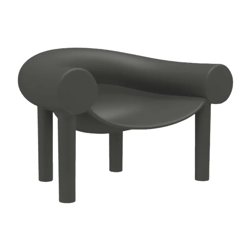Fauteuil d'extérieur anthracite Sam Son - Magis - The Cool Republic