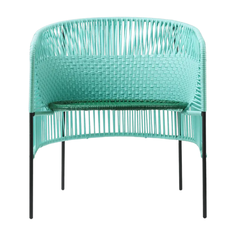 Fauteuil en acier menthe Caribe - Ames - The Cool Republic