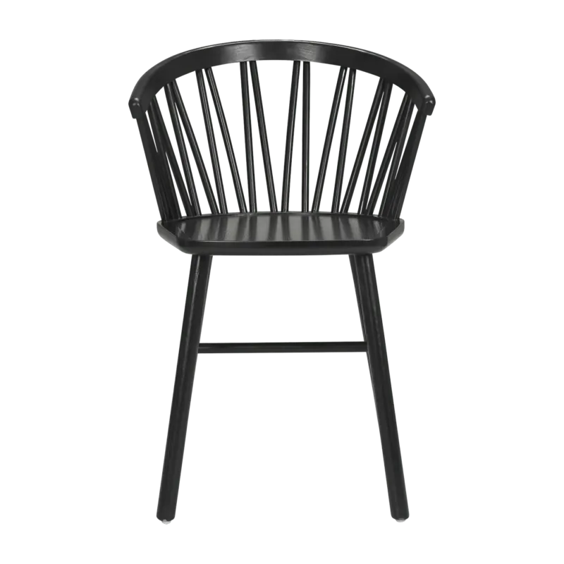 Fauteuil en frêne noir ZigZag - Hans K - The Cool Republic