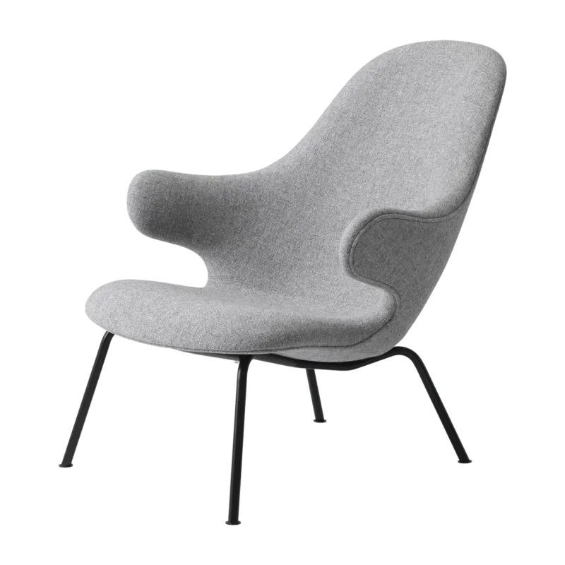 Fauteuil en laine gris JH14 Catch - &tradition - The Cool Republic