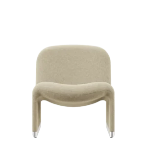 Fauteuil en laine vierge beige Alky - Anonima Castelli - The Cool Republic