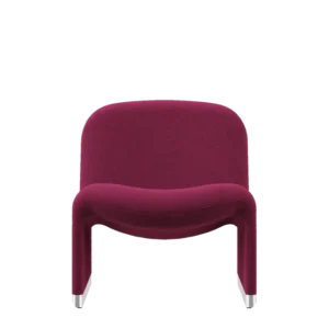 Fauteuil en laine vierge rose magenta Alky - Anonima Castelli - The Cool Republic