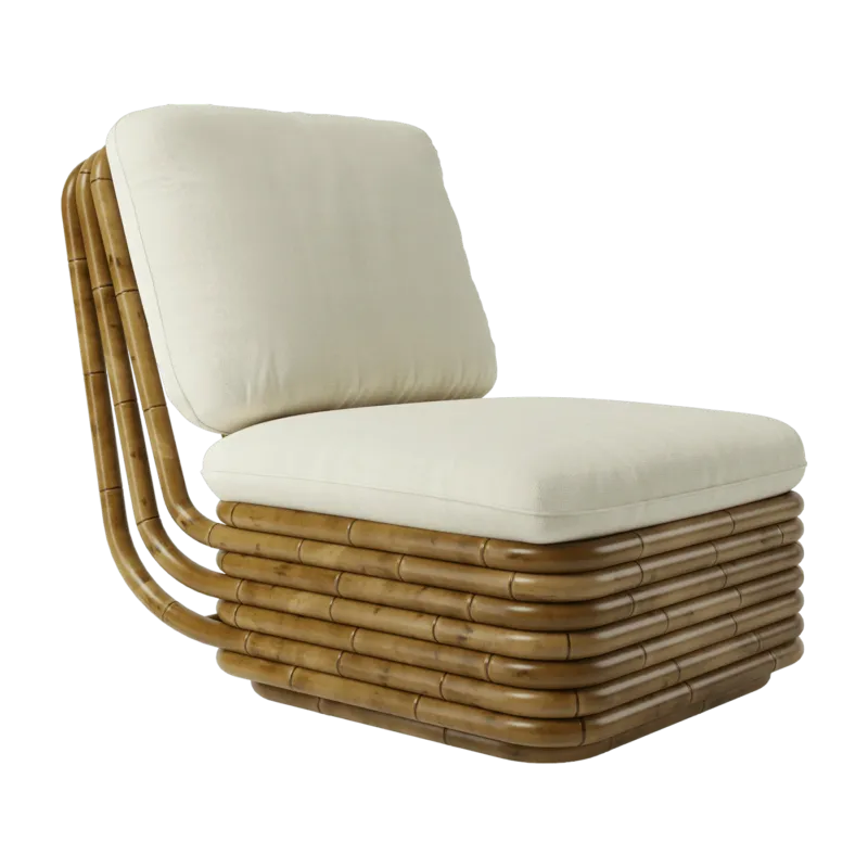 Fauteuil en rotin Bohemian 72- Gubi - The Cool Republic