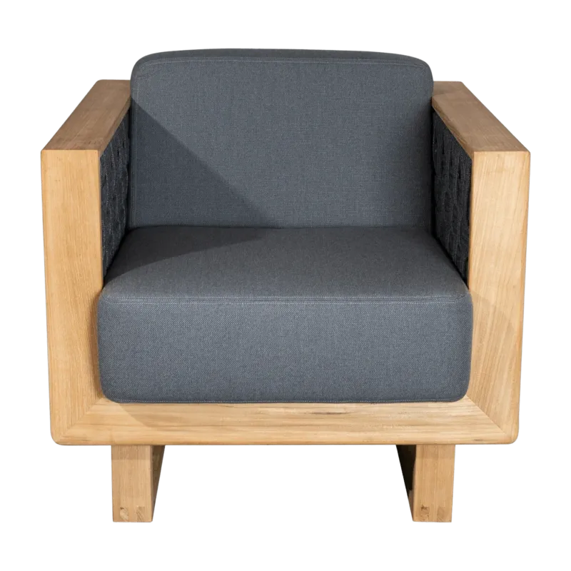 Fauteuil en teck Angle - Cane-Line - The Cool Republic
