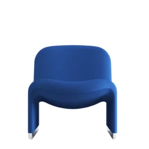 Fauteuil en tissu bleu Alky - Anonima Castelli - The Cool Republic