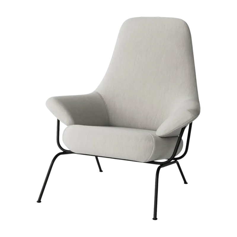 Fauteuil en tissu Shell Hai - Hem - The Cool Republic