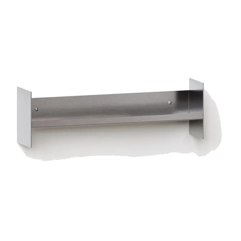 Etagère murale en inox 45x10cm Pli core slim - TIPTOE