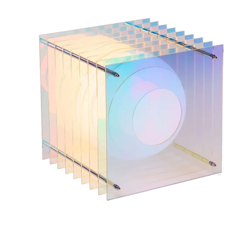 Lampe en acrylique dreamy 19,5x18x18cm LOP - BANG