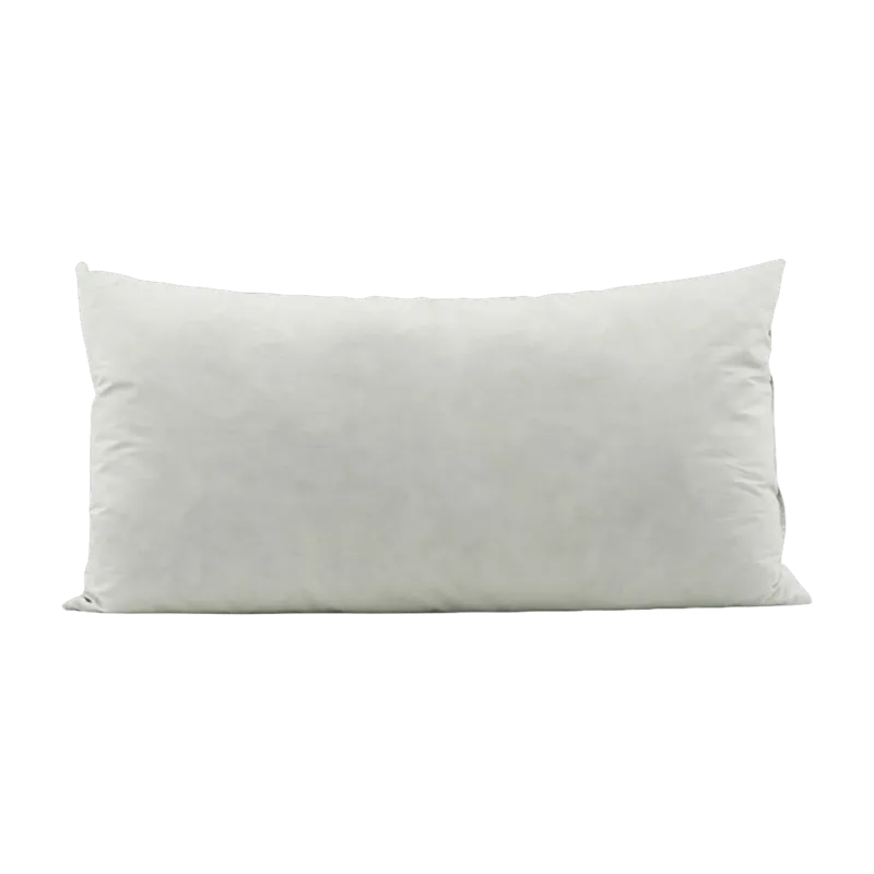 Garnissage de coussin 80 x 40 cm en coton blanc et plumes de canard - House Doctor - The Cool Republic
