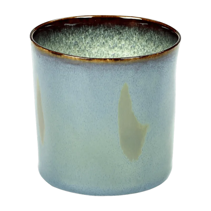 Gobelet cylindrique Terres de Rêves Bleu fumé - Serax - The Cool Republic