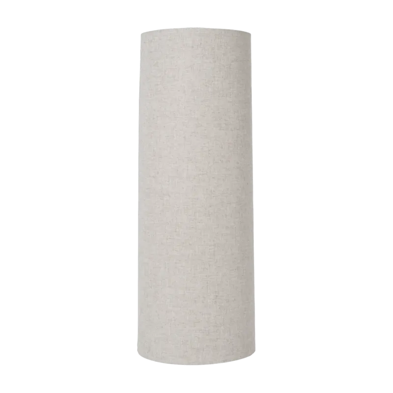Grand abat-jour en tissu beige Hebe - Ferm Living - The Cool Republic
