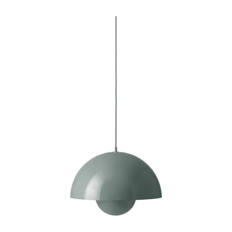 Grande suspension bleu stone Flowerpot VP7 - &tradition - The Cool Republic