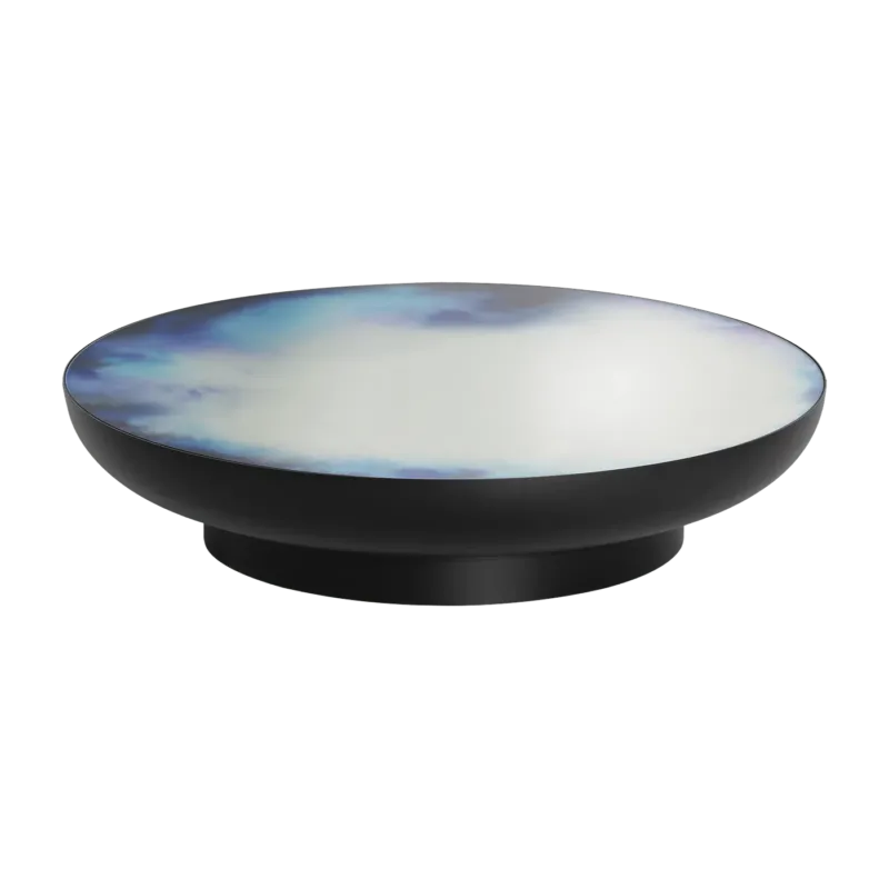 Grande table basse bleu-violet 110 cm Francis - Petite Friture - The Cool Republic