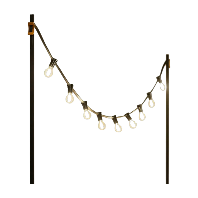 Guirlande lumineuse noir et cognac Light my table - Vincent Sheppard - The Cool Republic