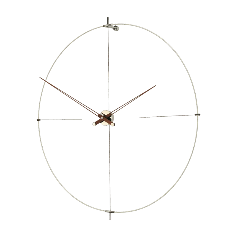 Horloge murale blanche Bilbao N - Nomon - The Cool Republic