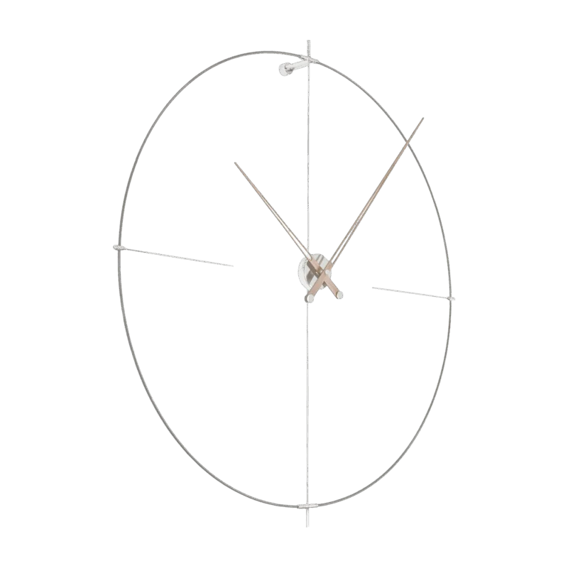 Horloge murale noire Bilbao N - Nomon - The Cool Republic