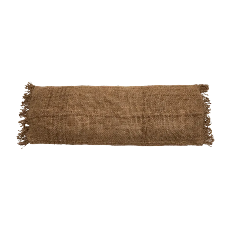 Housse de coussin 35 x 100 cm brun Oh My Gee - Bazar Bizar - The Cool Republic