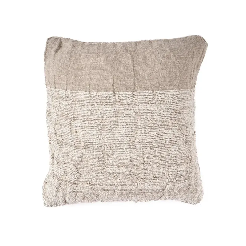 Housse de coussin en lin 50x50cm Edit - Bazar Bizar - The Cool Republic
