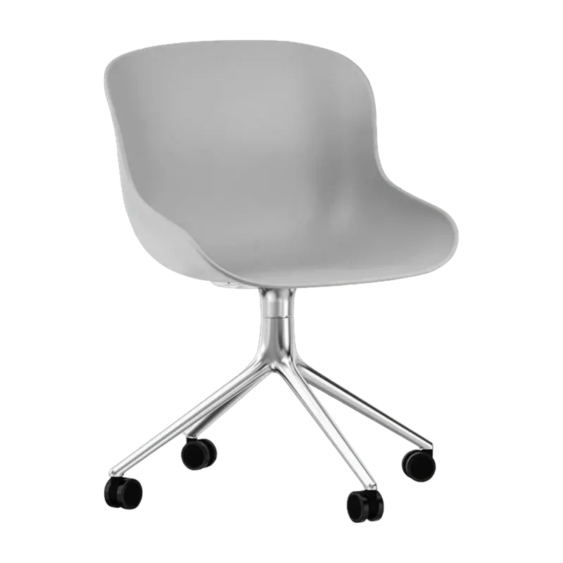 Hyg Chaise pivotante 4W Alu - Normann Copenhagen - The Cool Republic