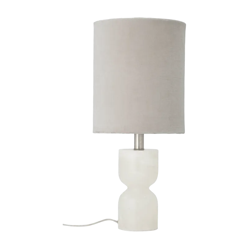 Indee Lampe De Table Nature Albâtre - Bloomingville - The Cool Republic