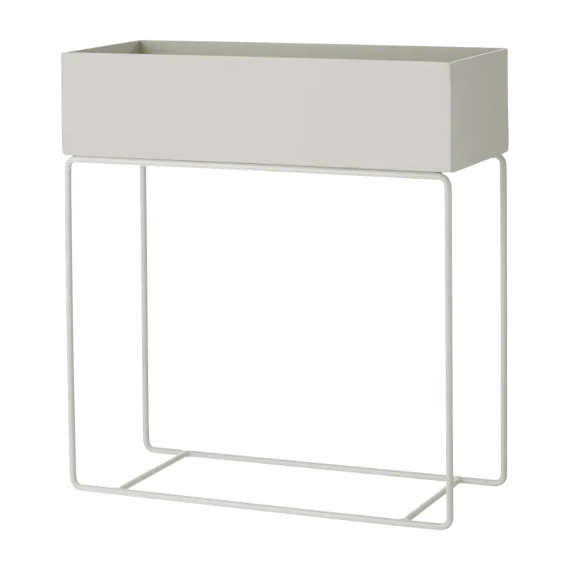 Jardinière gris clair Plant Box - Ferm Living - The Cool Republic