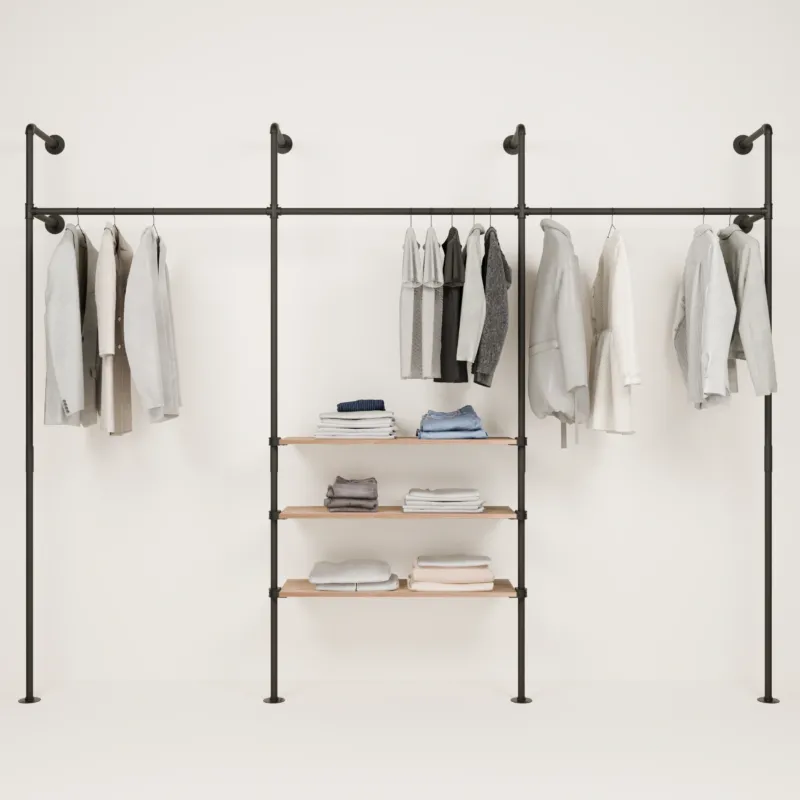 Kleiderschrank Industriedesign