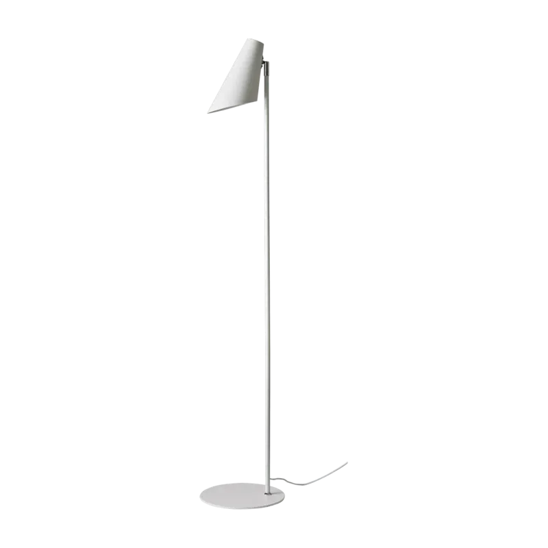 Lampadaire blanc mat Cale - Dyberg Larsen - The Cool Republic