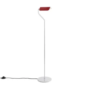 Lampadaire en acier rouge 22x110cm Apex - Hay - The Cool Republic