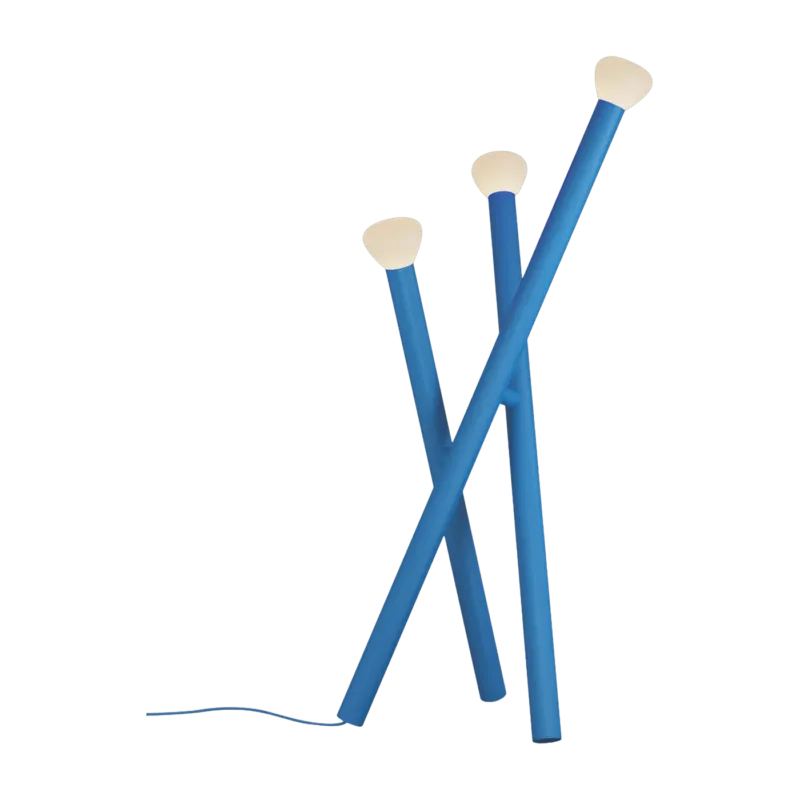 Lampadaire en aluminium bleu Parc n°5 - Lambert & Fils - The Cool Republic
