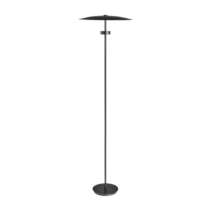 Lampadaire en aluminium noir mat Reflection - Bolia - The Cool Republic