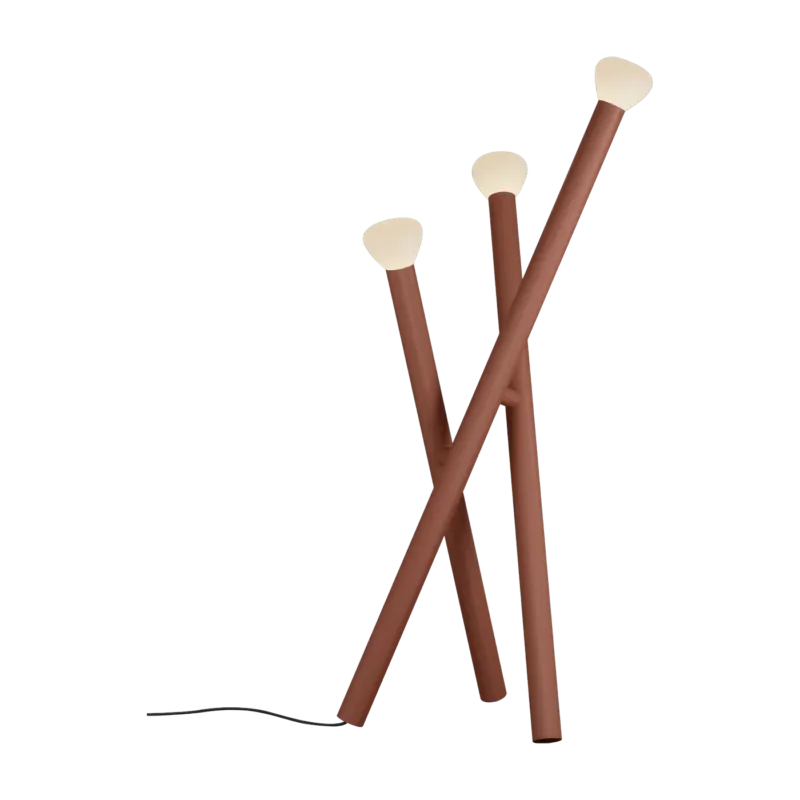 Lampadaire en aluminium terracotta Parc n°5 - Lambert & Fils - The Cool Republic