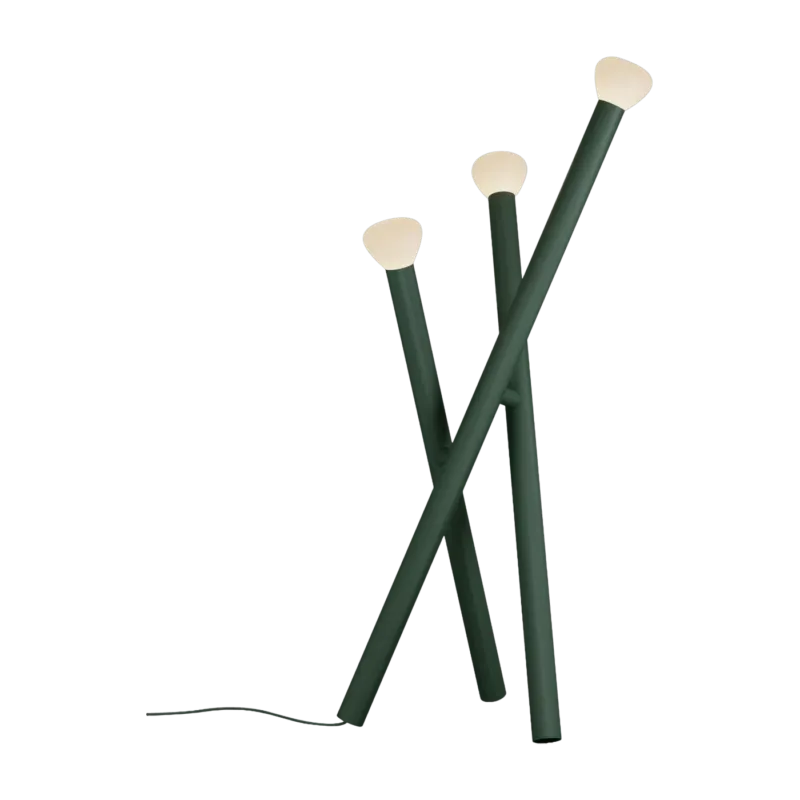 Lampadaire en aluminium vert Parc n°5 - Lambert & Fils - The Cool Republic