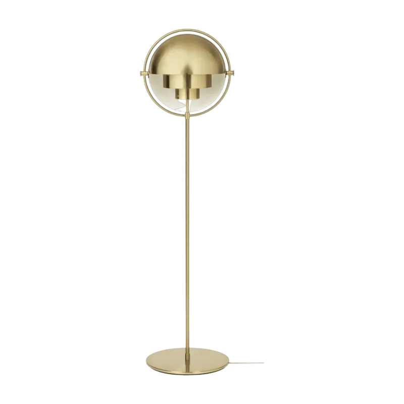 Lampadaire en laiton Multi-Lite - Gubi - The Cool Republic