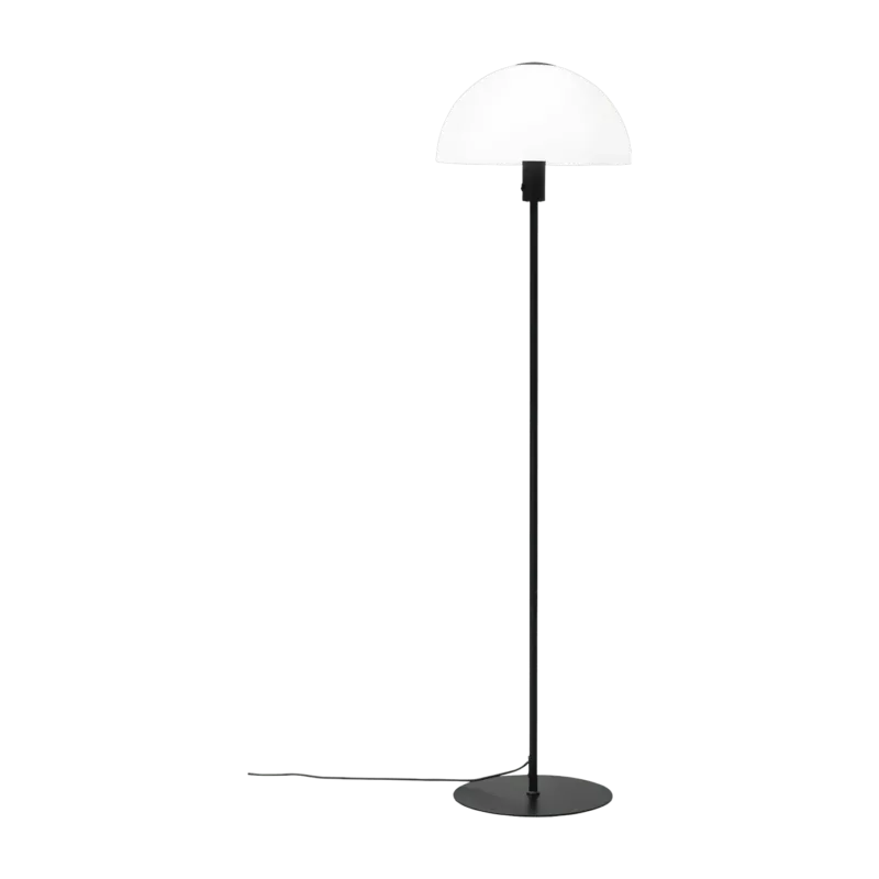 Lampadaire en verre opale Jazz - Dyberg Larsen - The Cool Republic