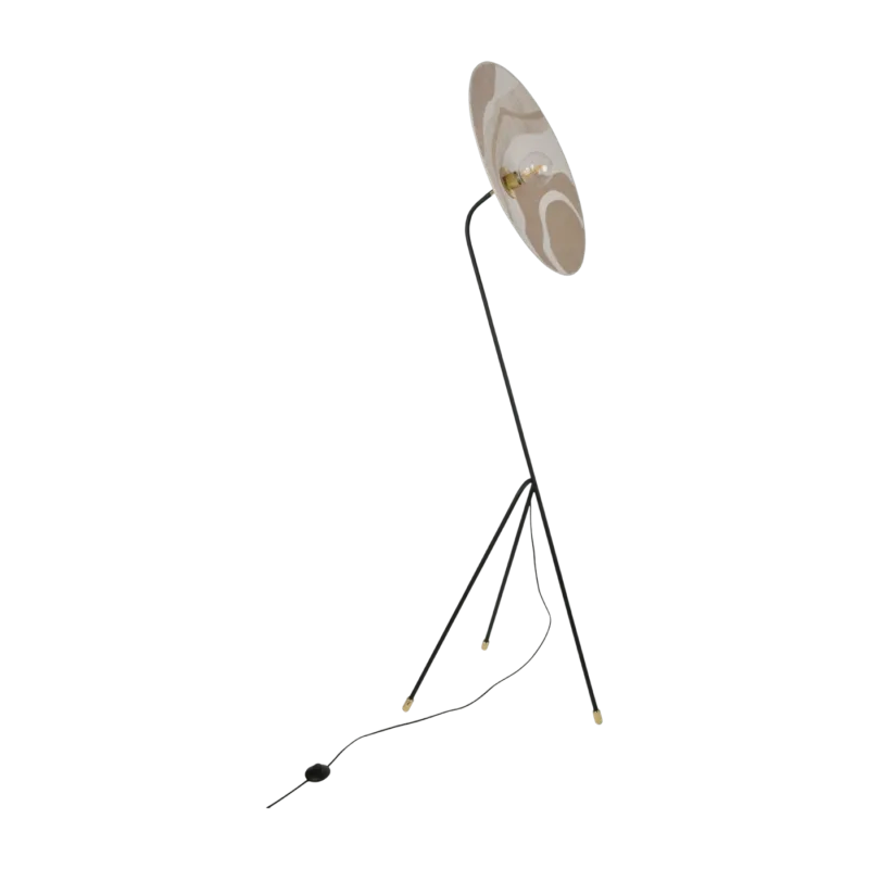 Lampadaire malachite sable 59 x 180 cm Sonia laudet - Market set - The Cool Republic