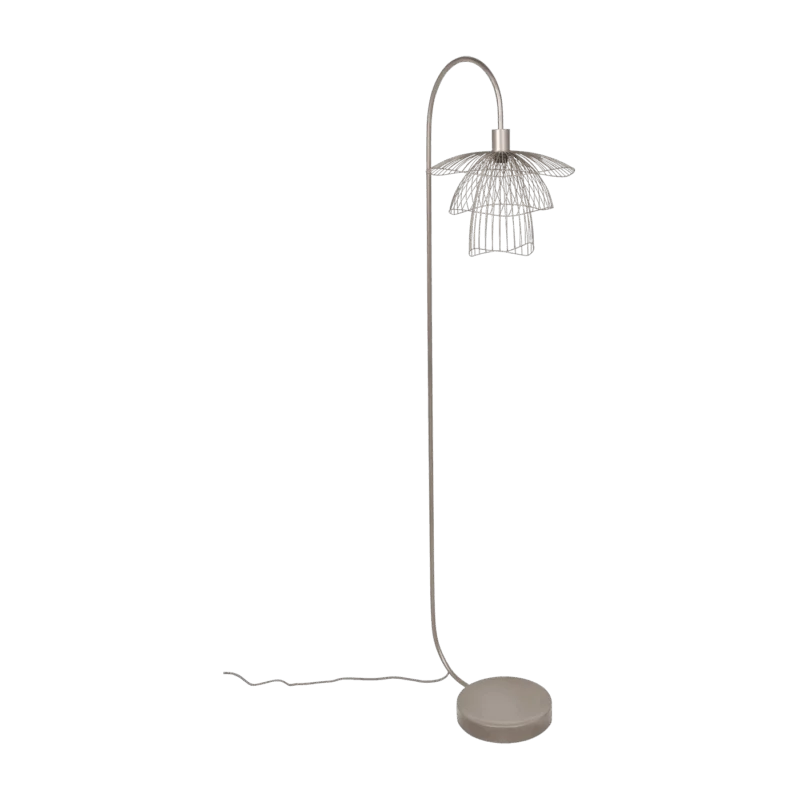 Lampadaire taupe Papillon - Forestier - The Cool Republic