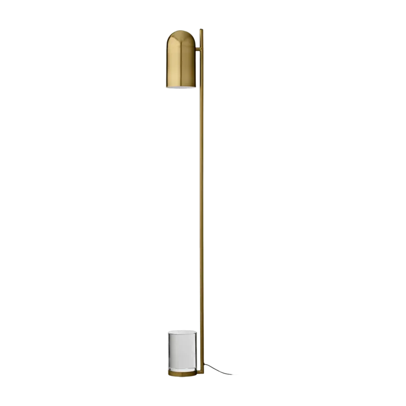Lampadaire verre et or Luceo - Aytm - The Cool Republic