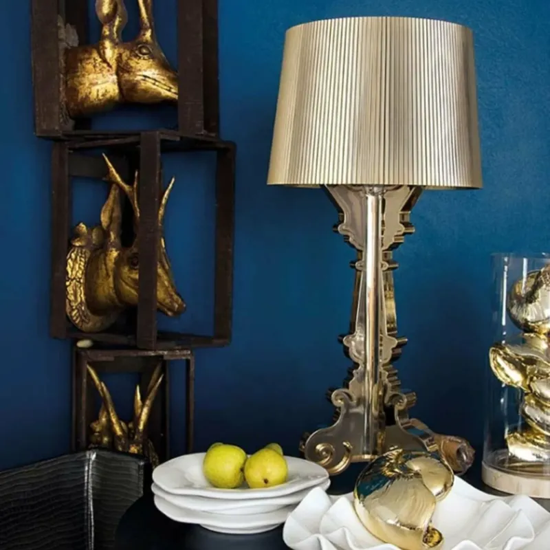 Lampe à hauteur réglable cuivrée Bourgie - Kartell - The Cool Republic
