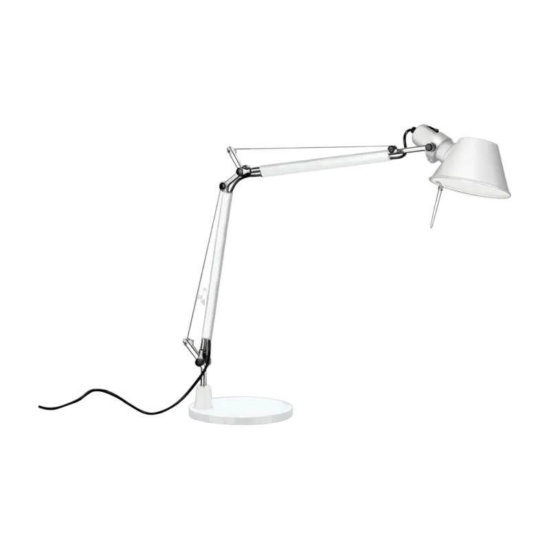 Lampe à poser blanc brillant Tolomeo Micro table - Artemide - The Cool Republic