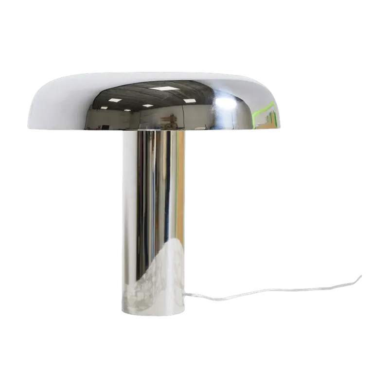 Lampe à poser champignon Chrome - HKLIVING - The Cool Republic