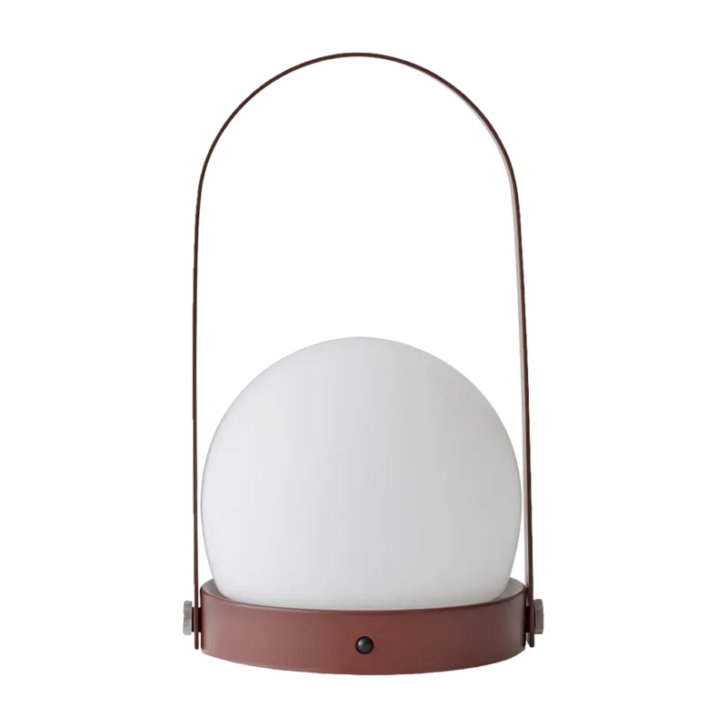 Lampe à poser LED rouge Carrie - Audo - The Cool Republic