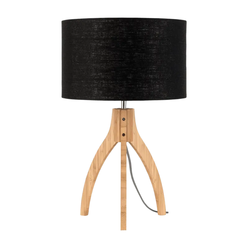 Lampe à poser noire 54 x 32 cm Annapurna - Good & Mojo - The Cool Republic