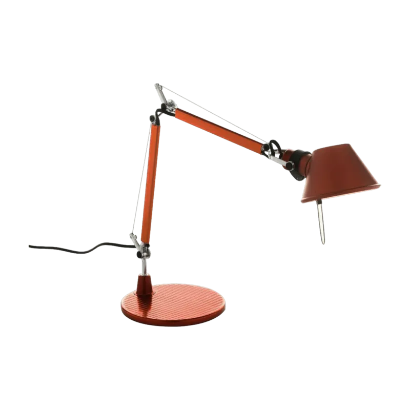 Lampe à poser orange Tolomeo Micro table - Artemide - The Cool Republic