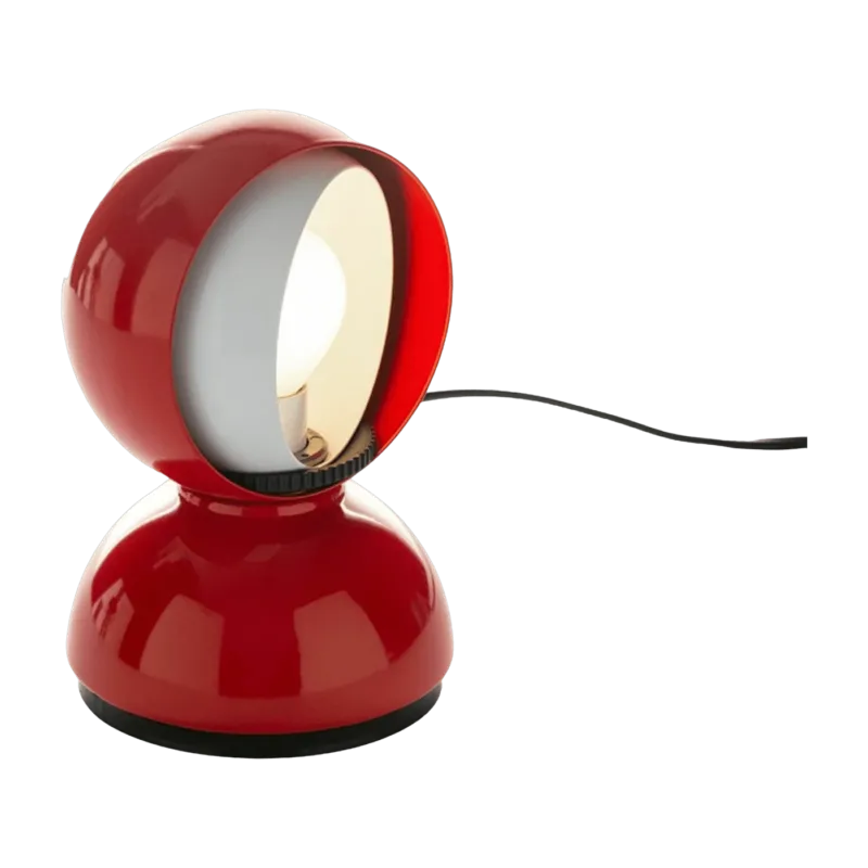Lampe à poser rouge Eclisse - Artemide - The Cool Republic